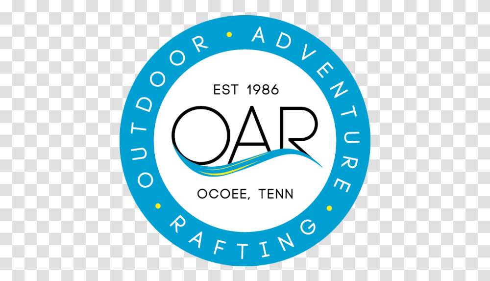 Oar Ocoee River Outdoor Adventure Logo Circle, Label, Text, Symbol, Trademark Transparent Png