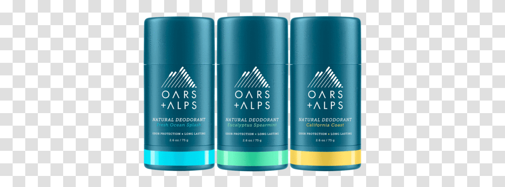 Oars Alps Natural Deodorant Aluminum Free, Book, Cosmetics, Bottle, Perfume Transparent Png