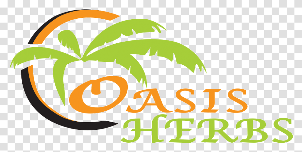 Oasis Herbs Co Palm Tree, Dragon, Word Transparent Png