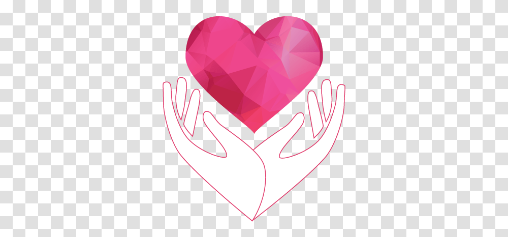 Oasis House Logo Flag Football Fanatics Referral Donation Heart, Hand Transparent Png