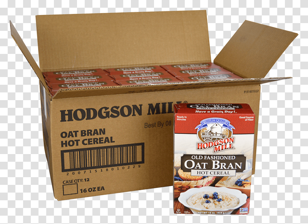 Oat Bran Cereal Dessert, Box, Package Delivery, Carton, Cardboard Transparent Png