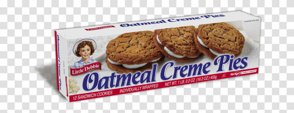 Oatmeal Cream Pies, Cookie, Food, Biscuit, Sweets Transparent Png