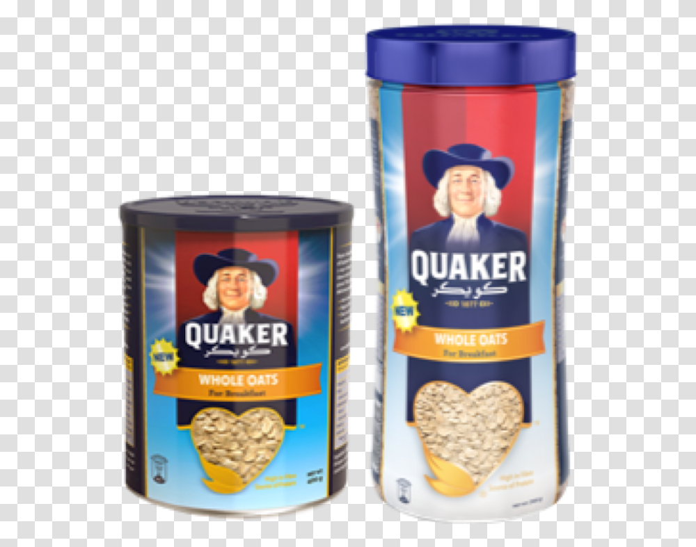 Oatmeal Quaker Oat Whole Oat, Food, Tin, Aluminium, Can Transparent Png