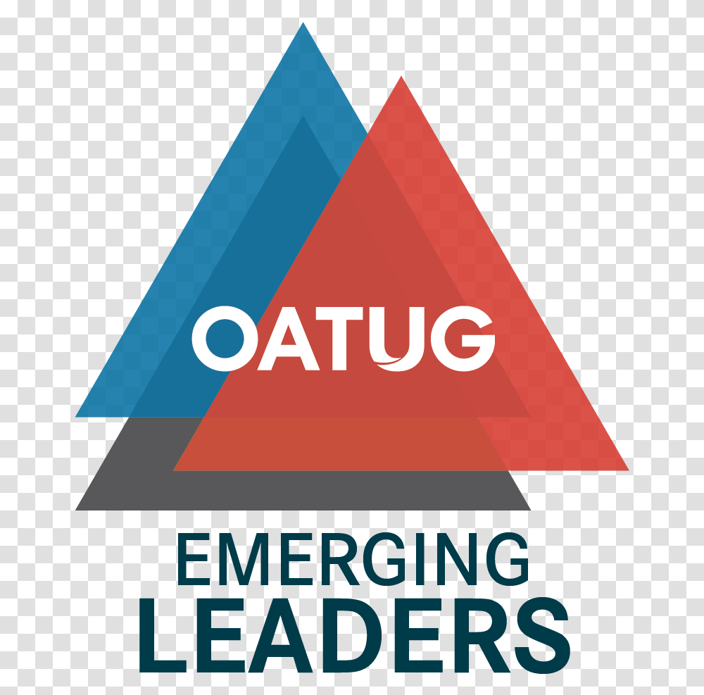 Oaug Emerging Leaders Triangle, Poster, Advertisement, Flyer, Paper Transparent Png