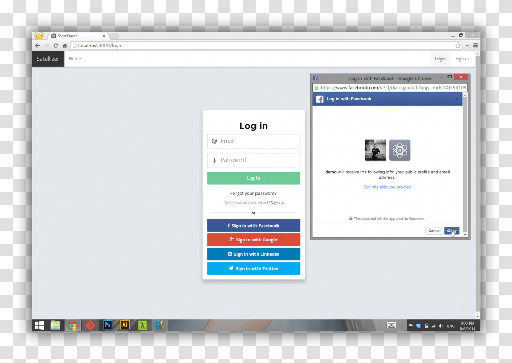 Oauth Login Screens, Computer, Electronics, File, Webpage Transparent Png