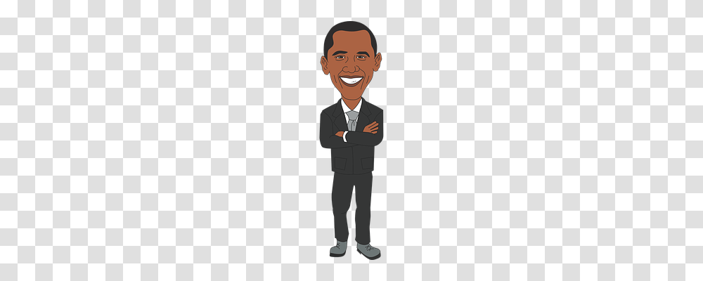 Obama Barack Person, Suit, Overcoat Transparent Png
