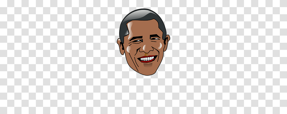 Obama Barack Person, Face, Head, Smile Transparent Png