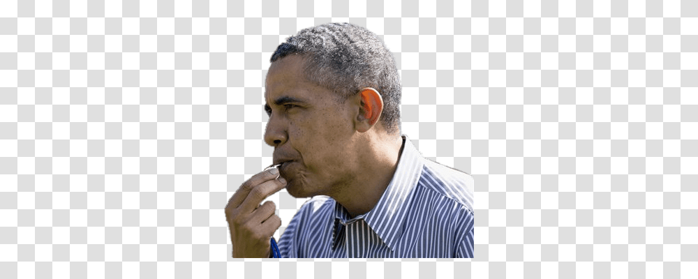Obama Blowing Whistle Background, Person, Human, Smoking, Smoke Transparent Png
