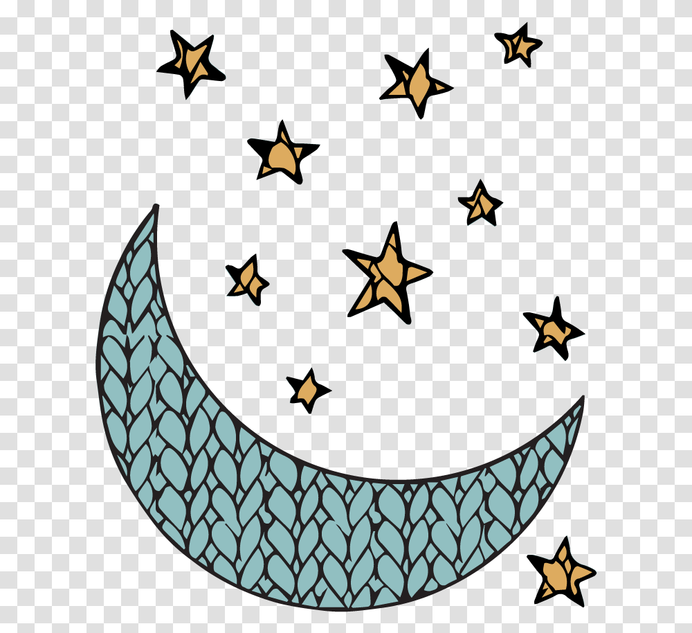 Obama Crescent Moon And Stars Template, Symbol, Star Symbol, Bird, Animal Transparent Png