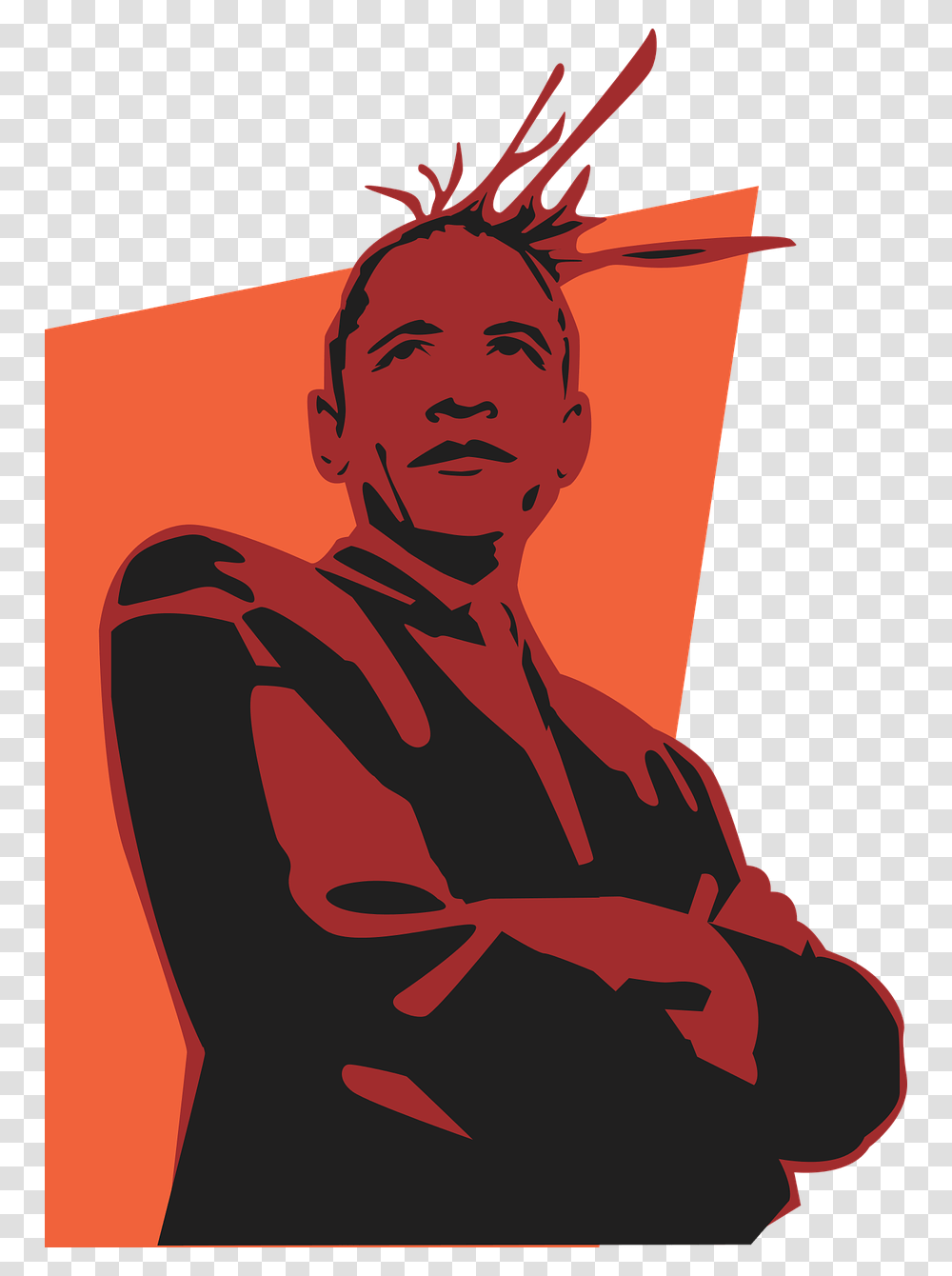 Obama President Funk Hip Hop Style Suit Coat Barack Obama, Person, Human, Logo Transparent Png