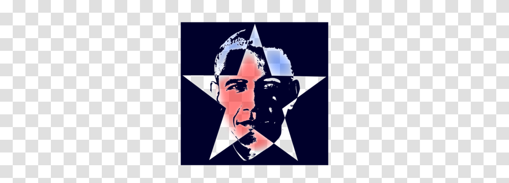 Obama Star Clip Art, Poster, Advertisement, Logo Transparent Png