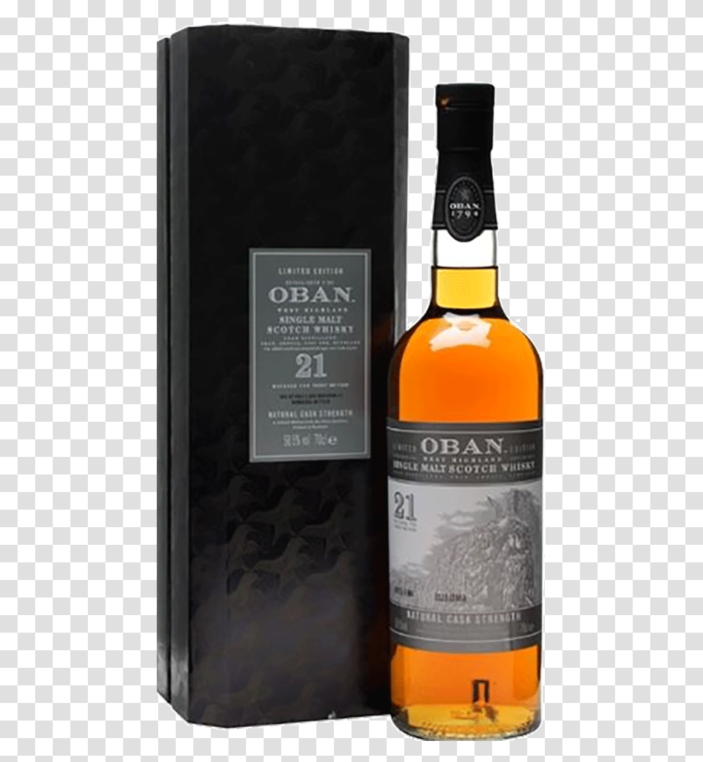Oban 21 Yo Single Malt Scotch Whisky 750 Ml, Liquor, Alcohol, Beverage, Drink Transparent Png