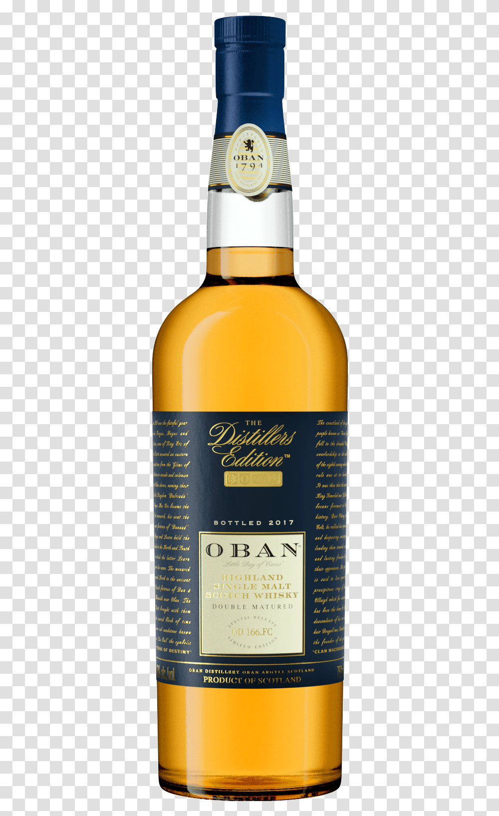 Oban Distillers Edition, Liquor, Alcohol, Beverage, Drink Transparent Png