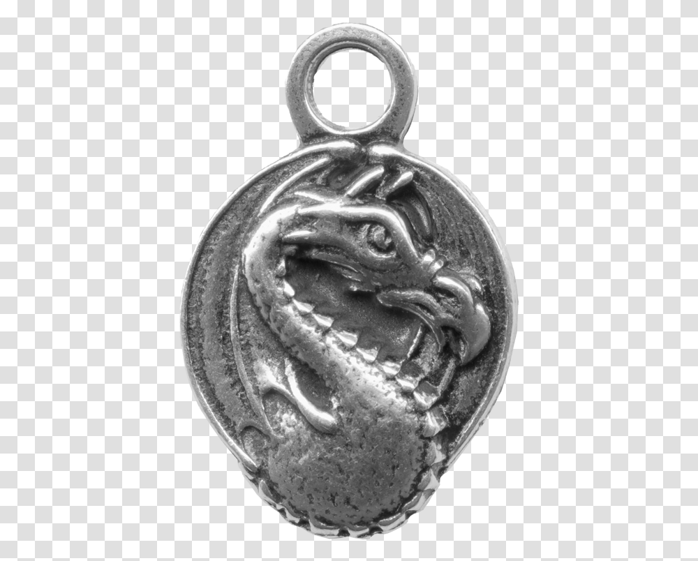 Oberon Design Britannia Metal Jewelry Charm Welsh Dragon Solid, Coin, Money, Silver, Snake Transparent Png