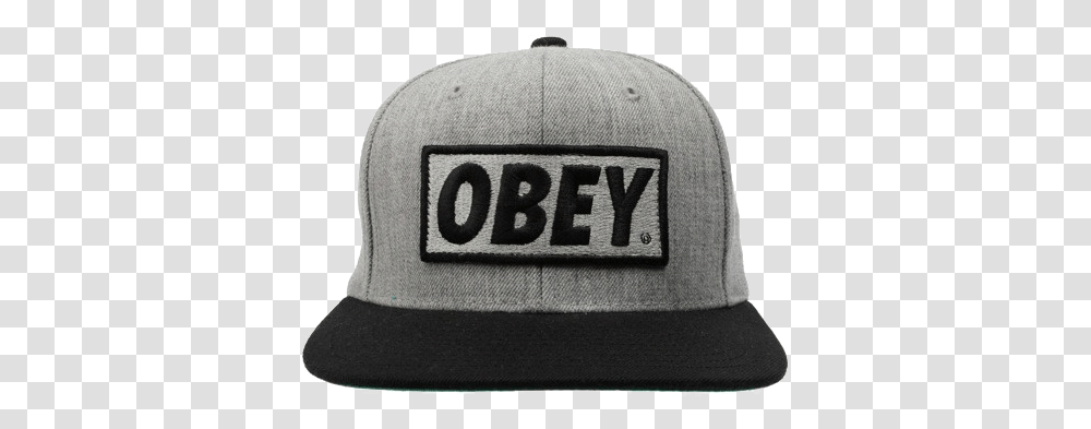 Obey Cap Free Image Baseball Cap, Clothing, Apparel, Hat, Word Transparent Png