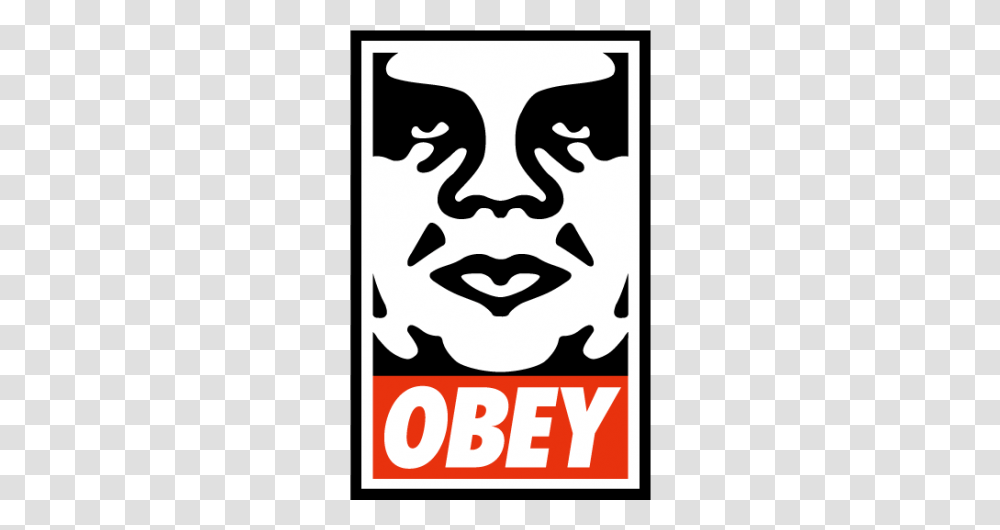 Obey, Label, Poster, Advertisement Transparent Png
