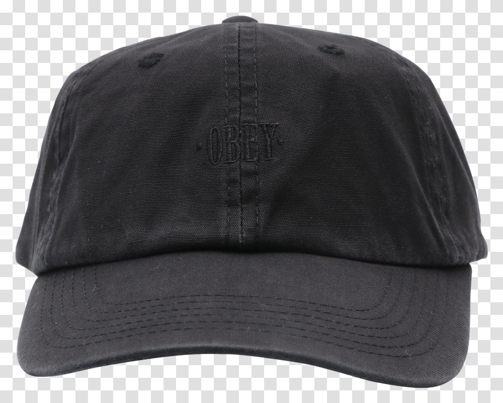 Obey Lemont 6 Panel Black Yeah Hat, Clothing, Apparel, Baseball Cap Transparent Png