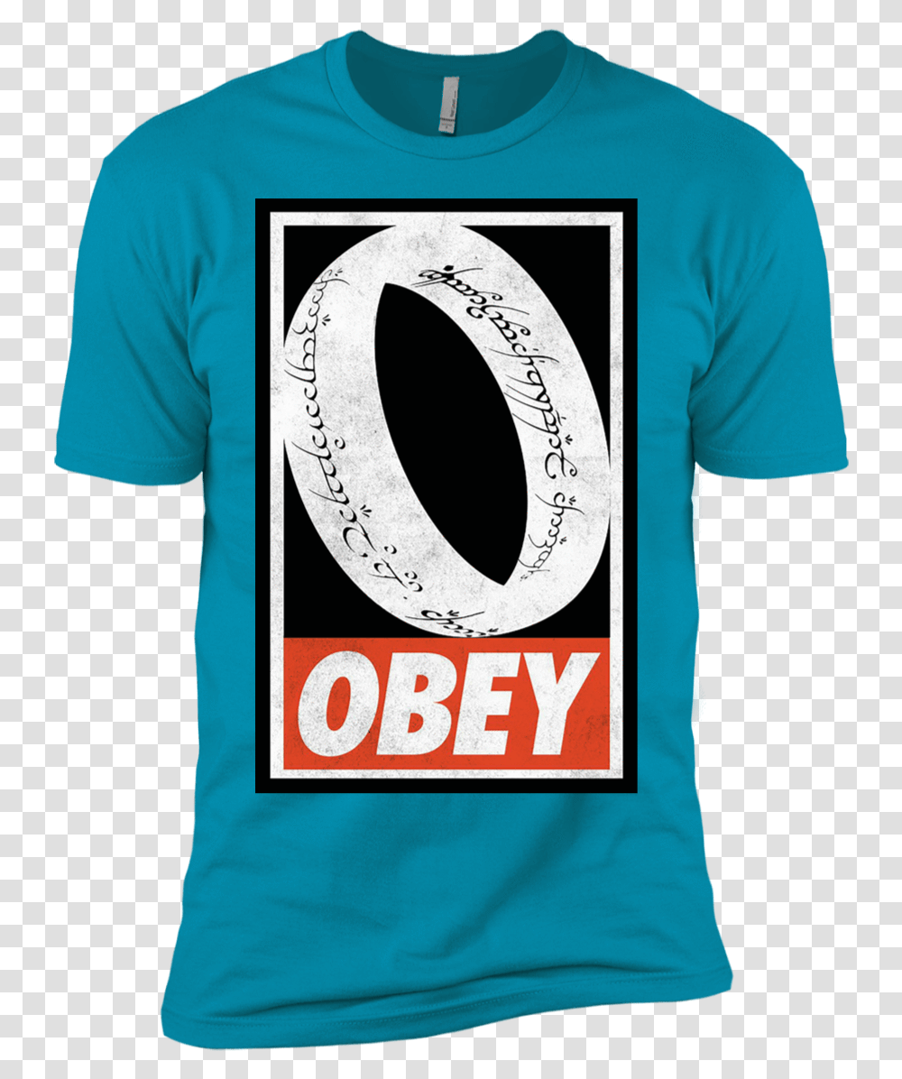 Obey One Ring Boys Premium T Shirt Obey Giant, Apparel, T-Shirt Transparent Png