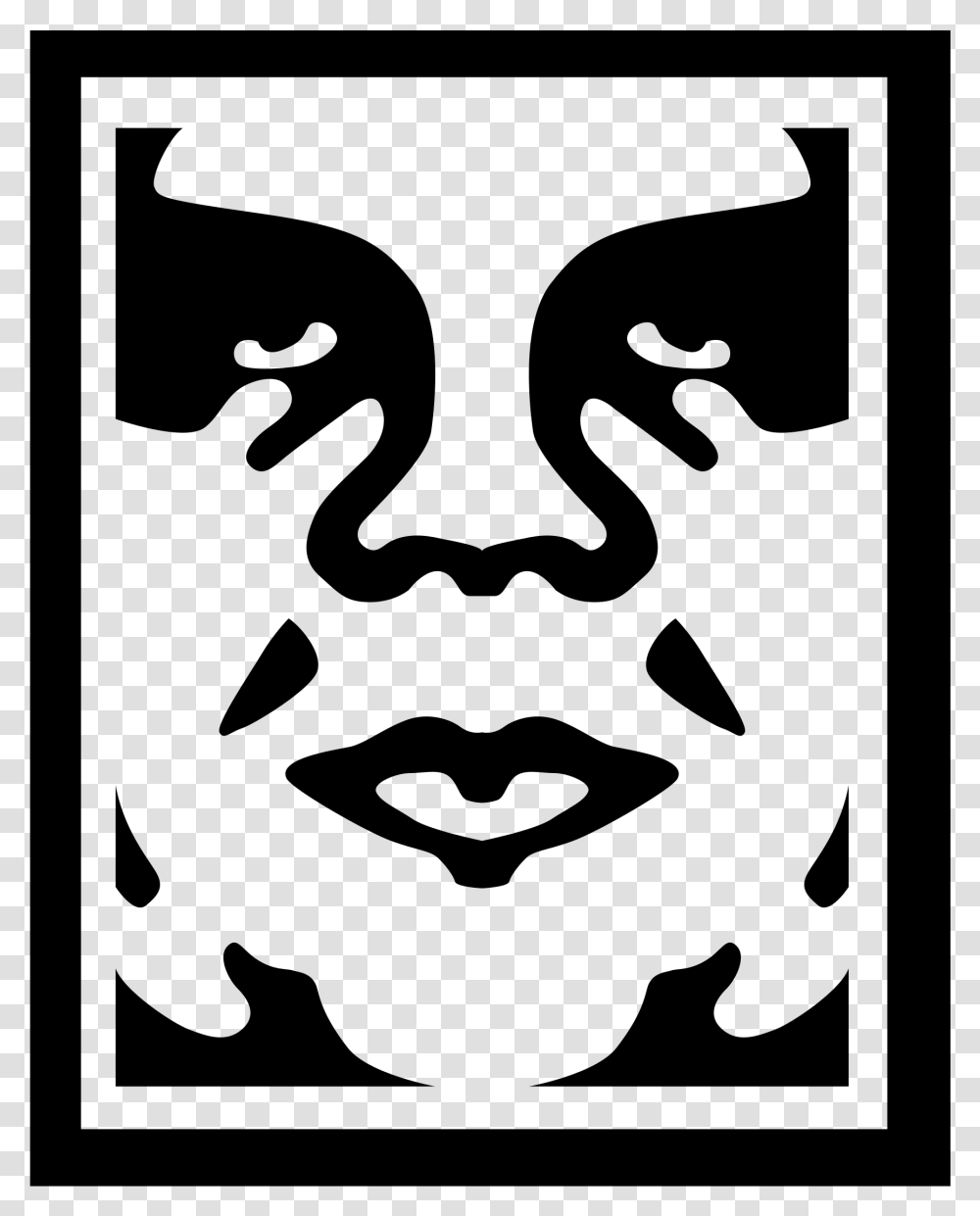 Obey The Giant Logo Andre The Giant Obey, Gray, World Of Warcraft Transparent Png