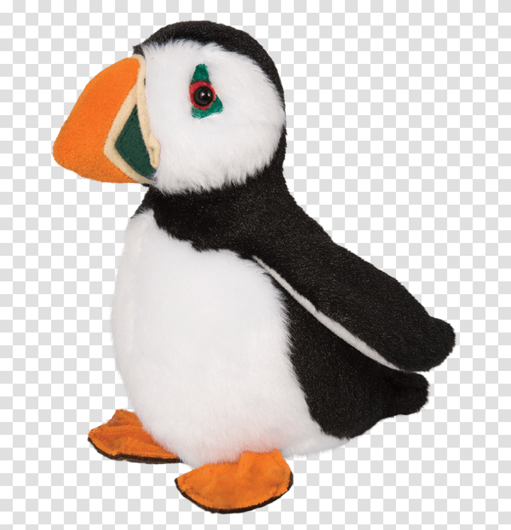 Obi Puffin Sock Animals Plush Stuffed Toy, Bird, Penguin, Snowman, Winter Transparent Png