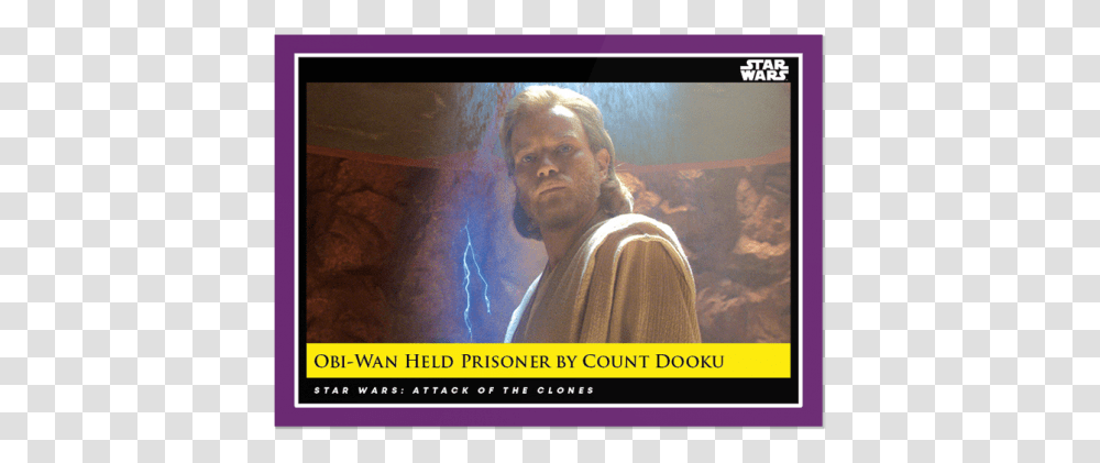 Obi Wan Held Prisoner By Count Dooku Photo Caption, Interior Design, Indoors, Person, Monitor Transparent Png