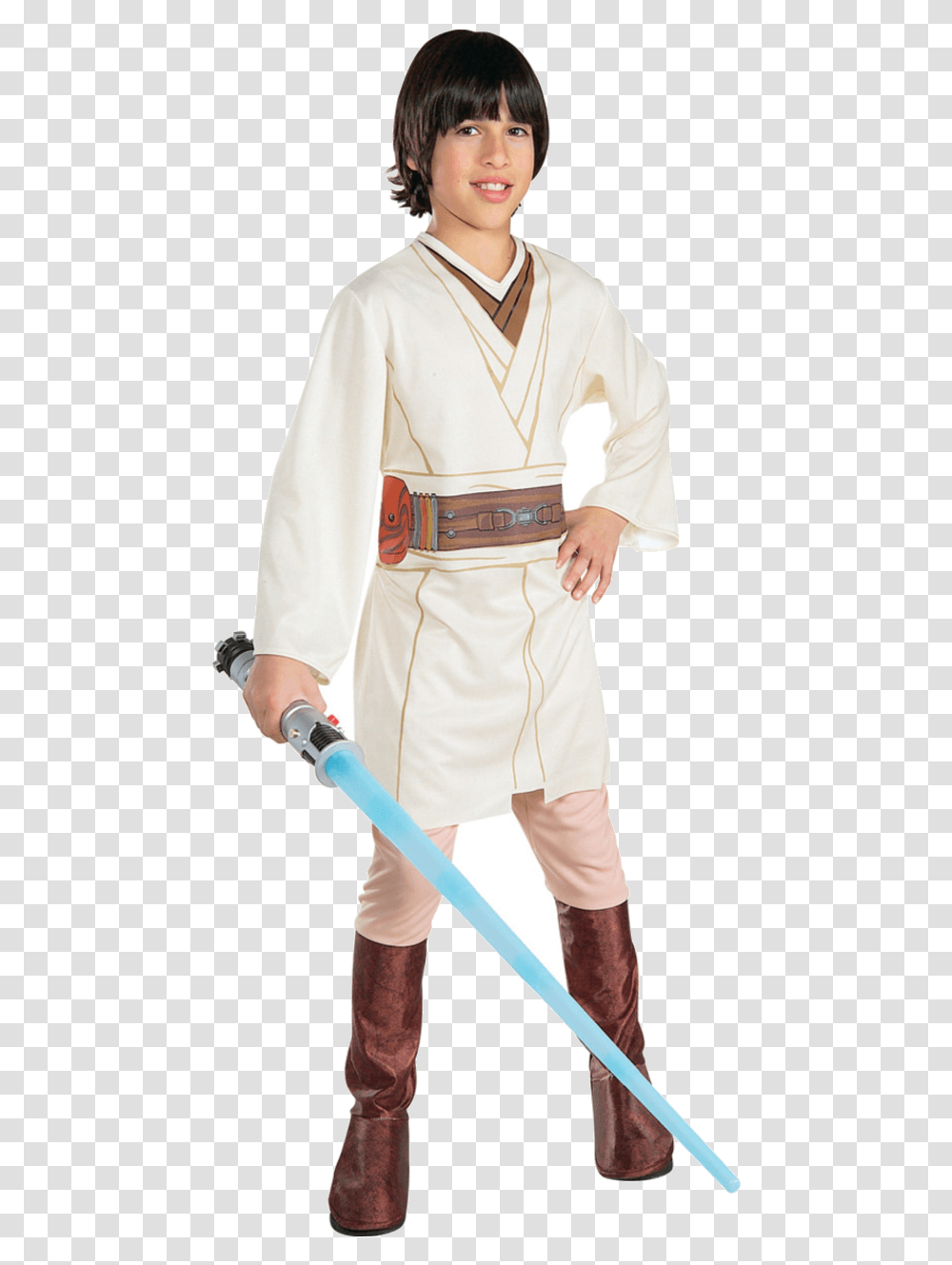 Obi Wan Jedi Stars Costume For Kids, Apparel, Person, Human Transparent Png