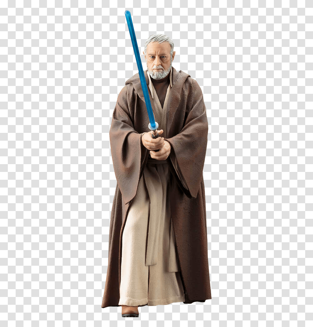 Obi Wan Kenobi, Person, Overcoat, Cloak Transparent Png