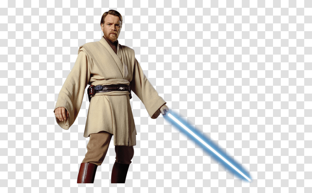 Obi Wan Kenobi - Star Wars Battlefront Obi Wan Kenobi, Clothing, Person, Costume, Robe Transparent Png
