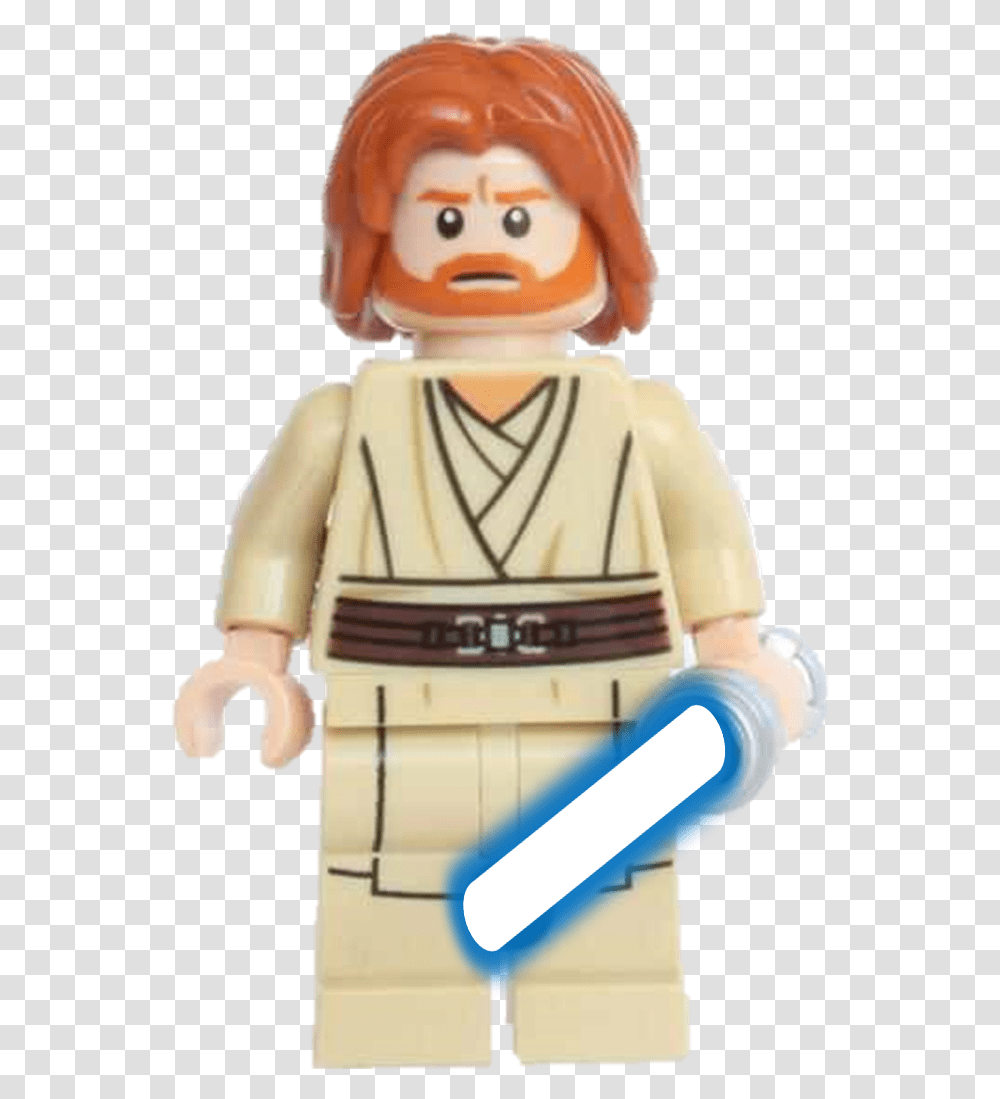 Obi Wan Star Wars Lego Obi Wan Kenobi, Toy, Doll, Person, Human Transparent Png