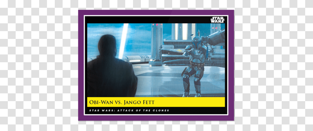 Obi Wan Vs Jango Fett Luke Skywalker, Person, Human, Helmet Transparent Png