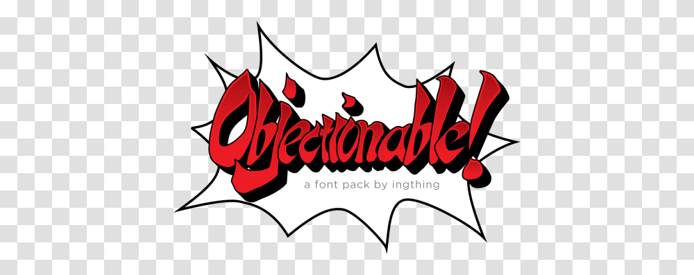 Objection Tumblr, Logo, Stencil Transparent Png