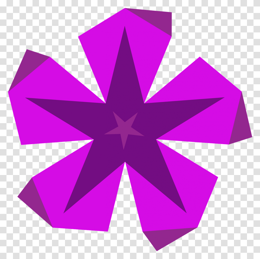 Objects Estrella Morada, Cross, Symbol, Purple, Star Symbol Transparent Png