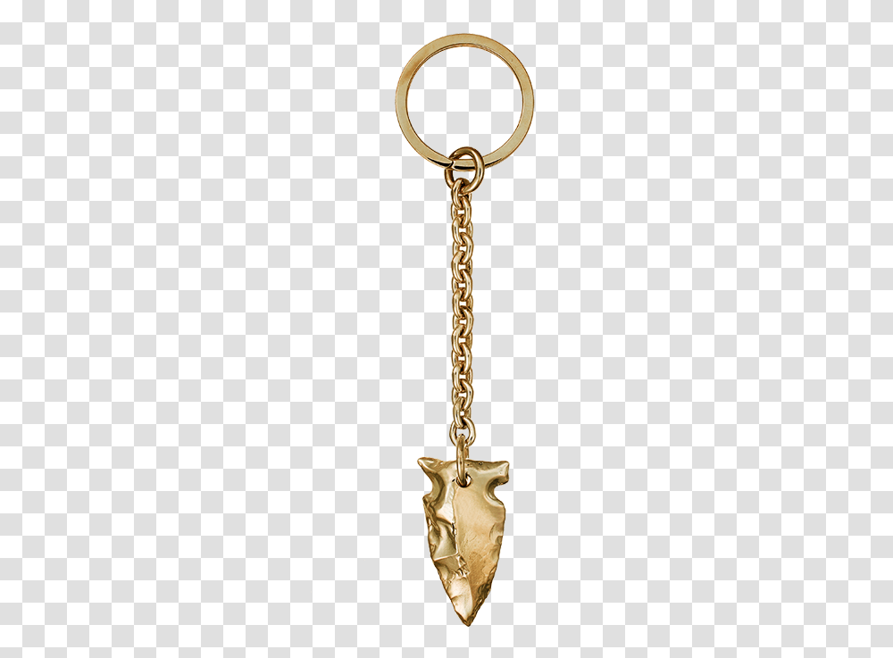 Objt Arrowhead Keychain Web Newchain Y Keychain, Gold, Cross, Crucifix Transparent Png