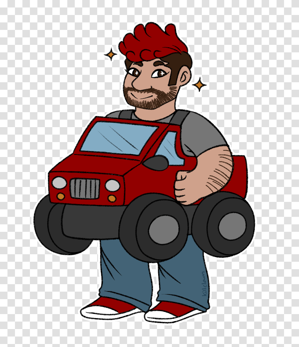 Obligatory Monster Truck Costume, Person, Human, Label Transparent Png