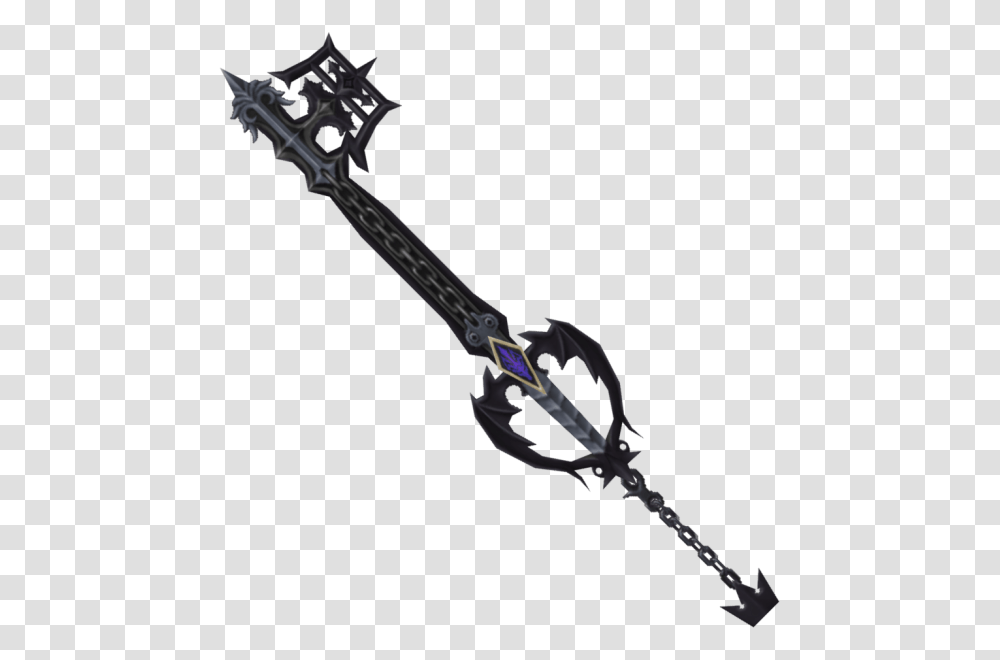 Oblivion Kingdom Hearts Oblivion Keyblade, Weapon, Weaponry, Spear Transparent Png