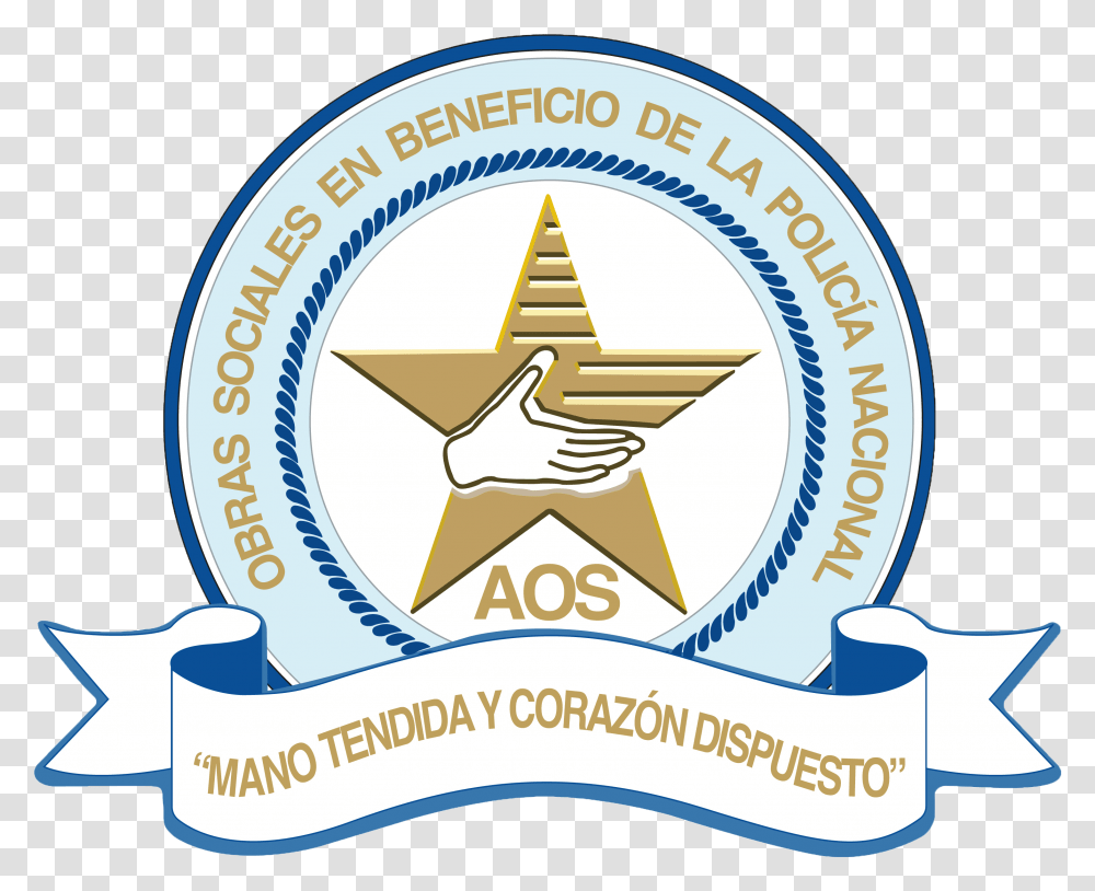 Obras Sociales Policia Nacional, Logo, Trademark, Star Symbol Transparent Png