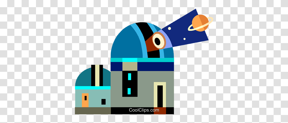 Observatories Royalty Free Vector Clip Art Illustration, Building, Architecture, Dome Transparent Png