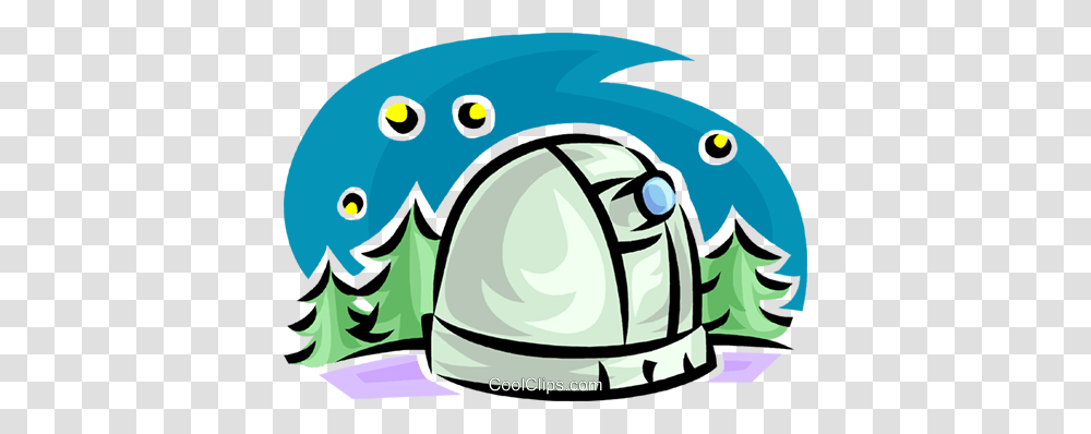 Observatory Royalty Free Vector Clip Art Illustration, Outdoors, Nature Transparent Png