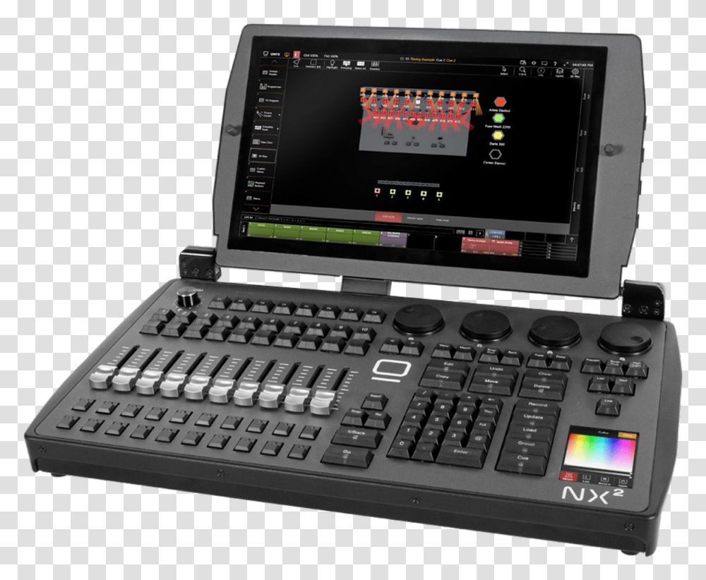 Obsidian Nx 2 Dmx Control Surface Interface, Computer Keyboard, Computer Hardware, Electronics, Laptop Transparent Png