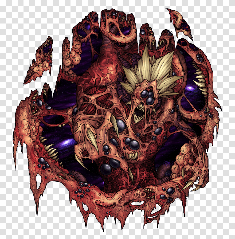 Obsidian Portal Darkest Dungeon Heart Of Darkness, Painting, Ornament, Pattern, Fractal Transparent Png