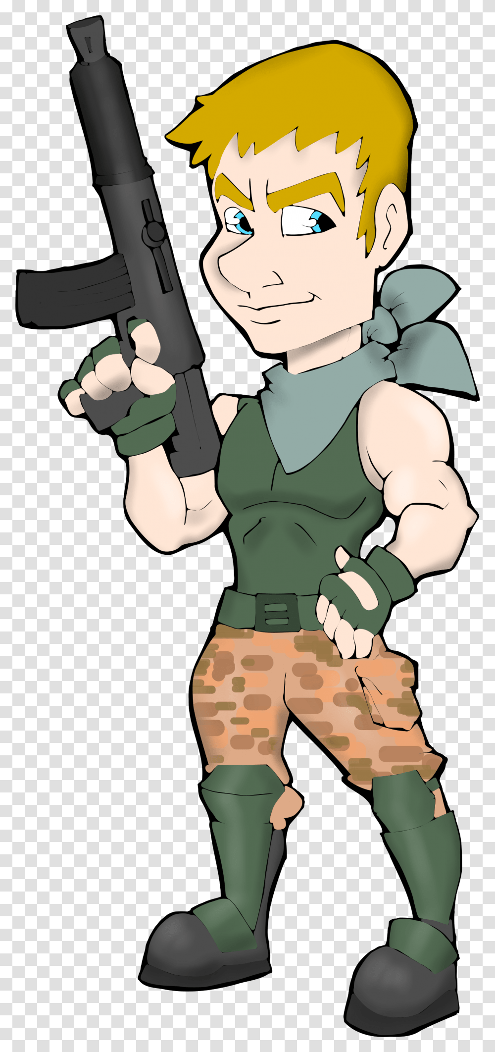 Oc Cartoon Jonesy Cartoon Jonesy, Military, Person, Military Uniform, Ninja Transparent Png