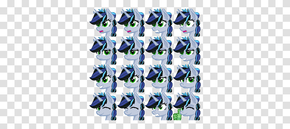Oc Faces Star Shine Faceset, Painting Transparent Png