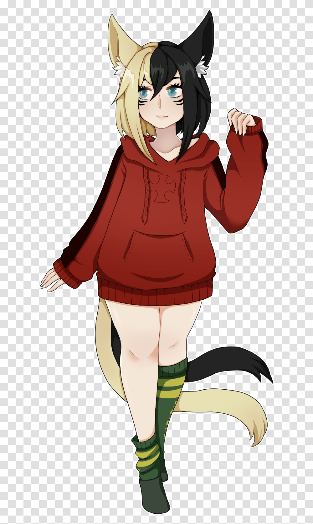 Oc Jill Cartoon, Long Sleeve, Person, Sweater Transparent Png