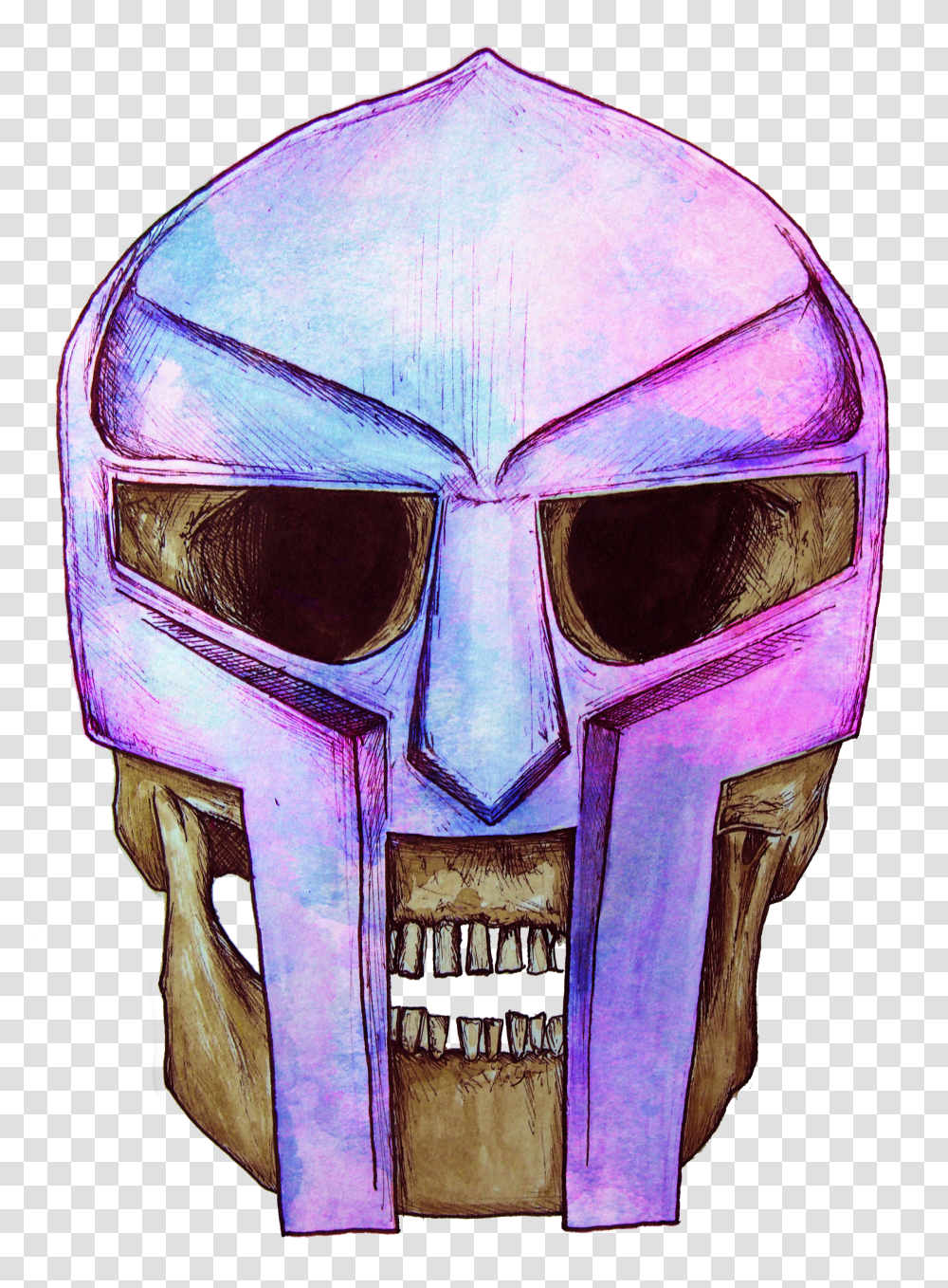Oc Mf Doom Mask With Skull Mf Doom Mask Transparent Png