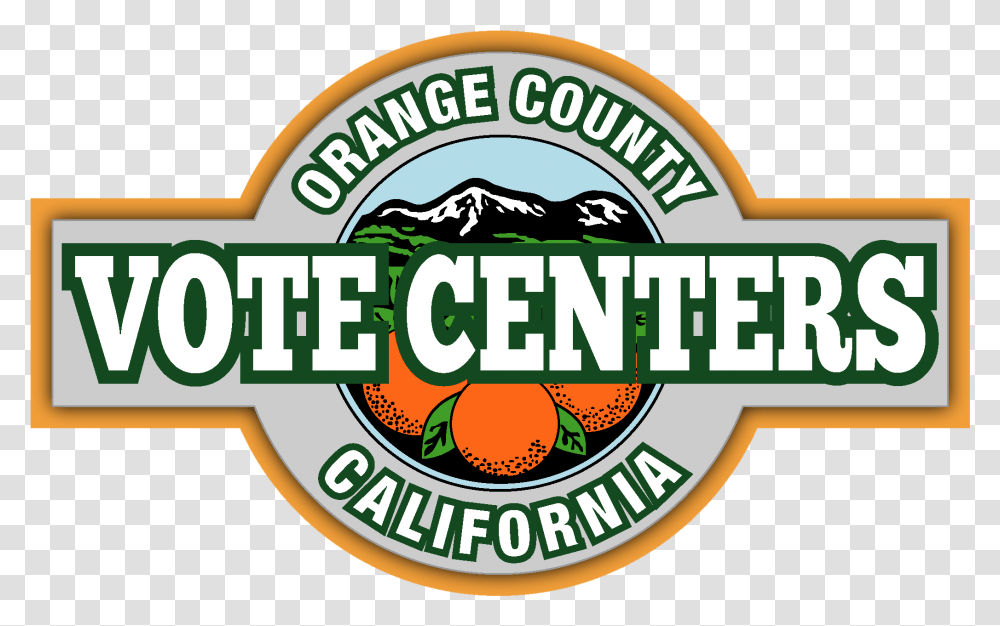 Oc Vote Centers, Label, Logo Transparent Png