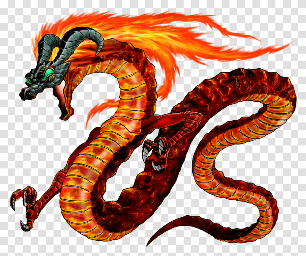 Ocarina Of Time Volvagia, Dragon, Snake, Reptile, Animal Transparent Png