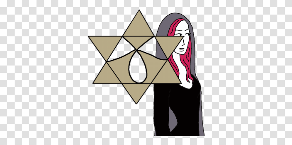 Occult Clipart Group Witch Triangle, Star Symbol Transparent Png