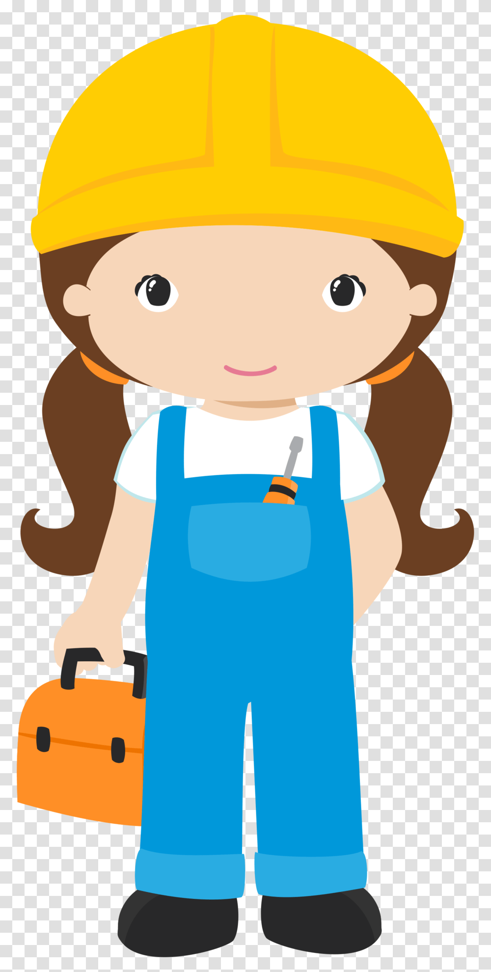 Occupation Clip Construction, Person, Human, Doll, Toy Transparent Png