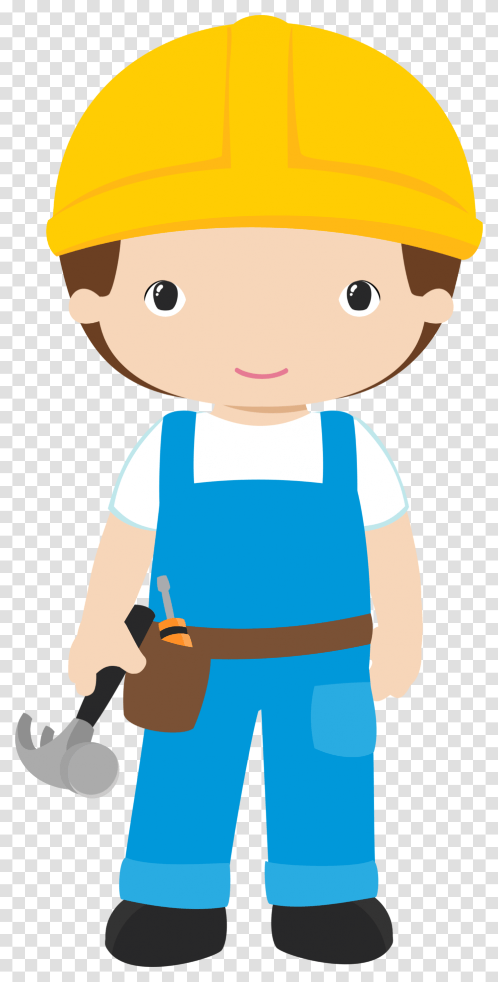 Occupation Clip In Construction, Doll, Toy, Person, Human Transparent Png