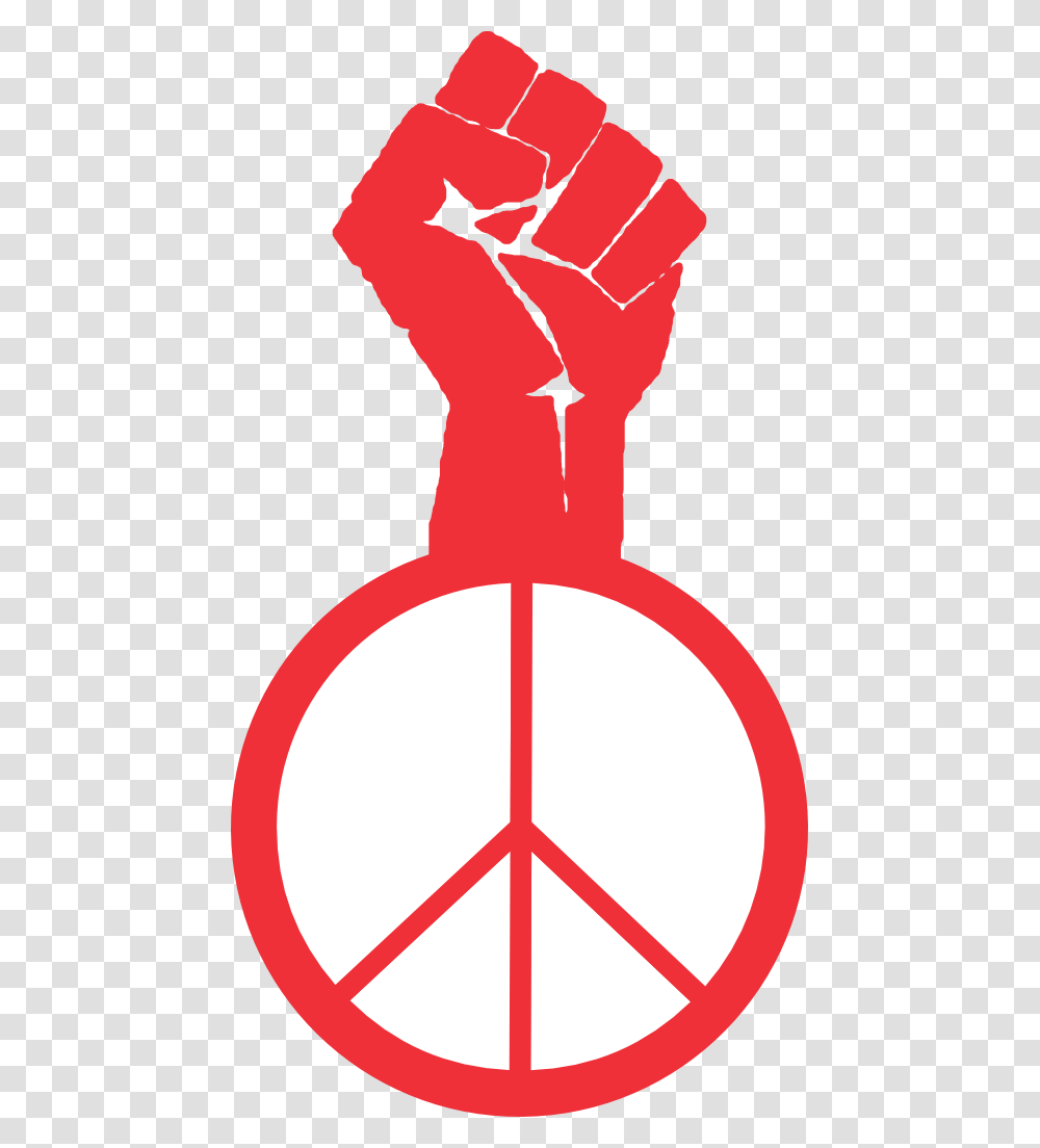 Occupy Wall Street Fight Power Peace People Peace Symbol Peace And Justice Symbol, Hand, Fist Transparent Png